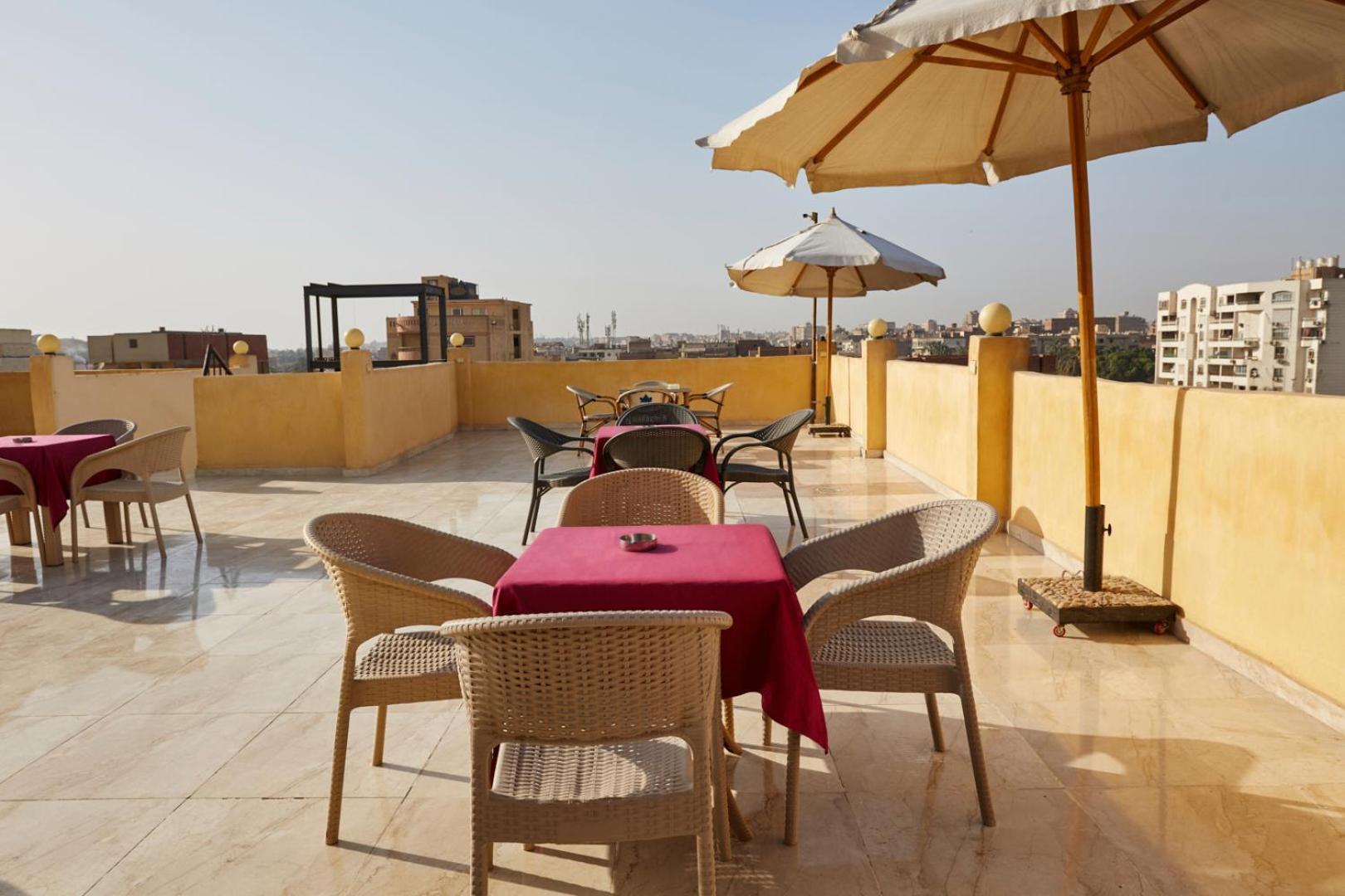 Grand Pyramid View Hotel Kafret el-Gabal Exterior foto
