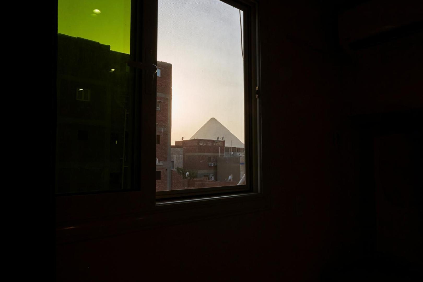 Grand Pyramid View Hotel Kafret el-Gabal Exterior foto