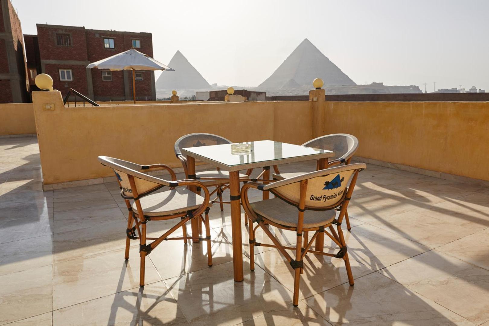 Grand Pyramid View Hotel Kafret el-Gabal Exterior foto