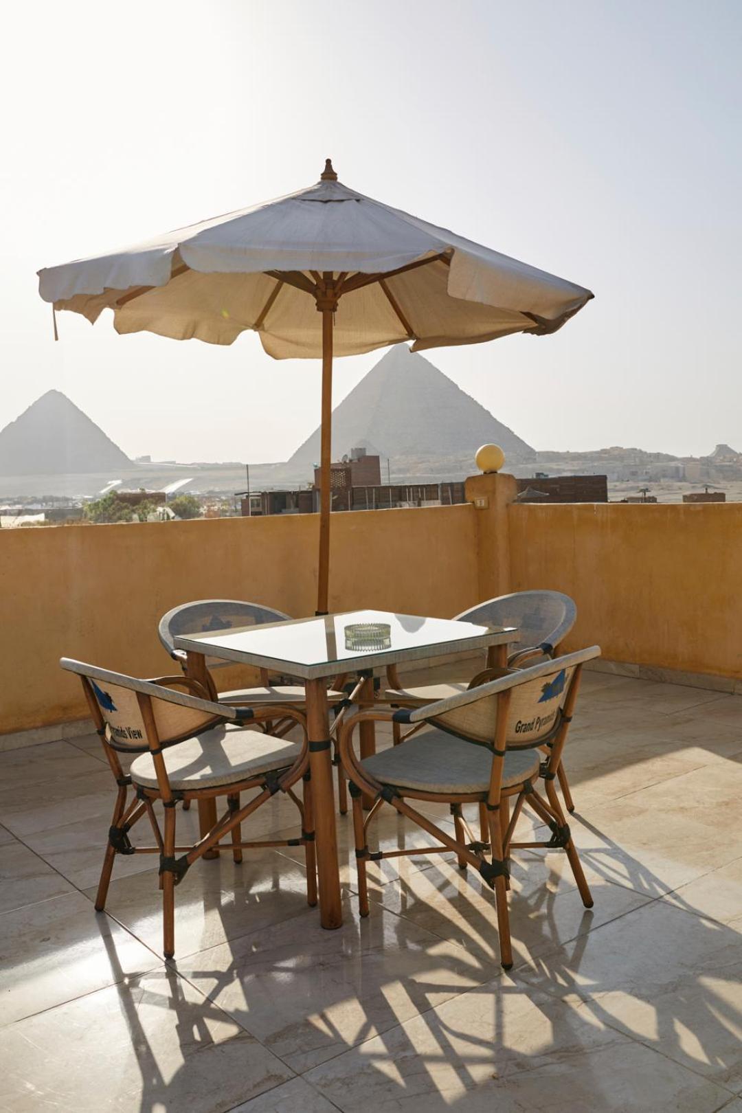 Grand Pyramid View Hotel Kafret el-Gabal Exterior foto