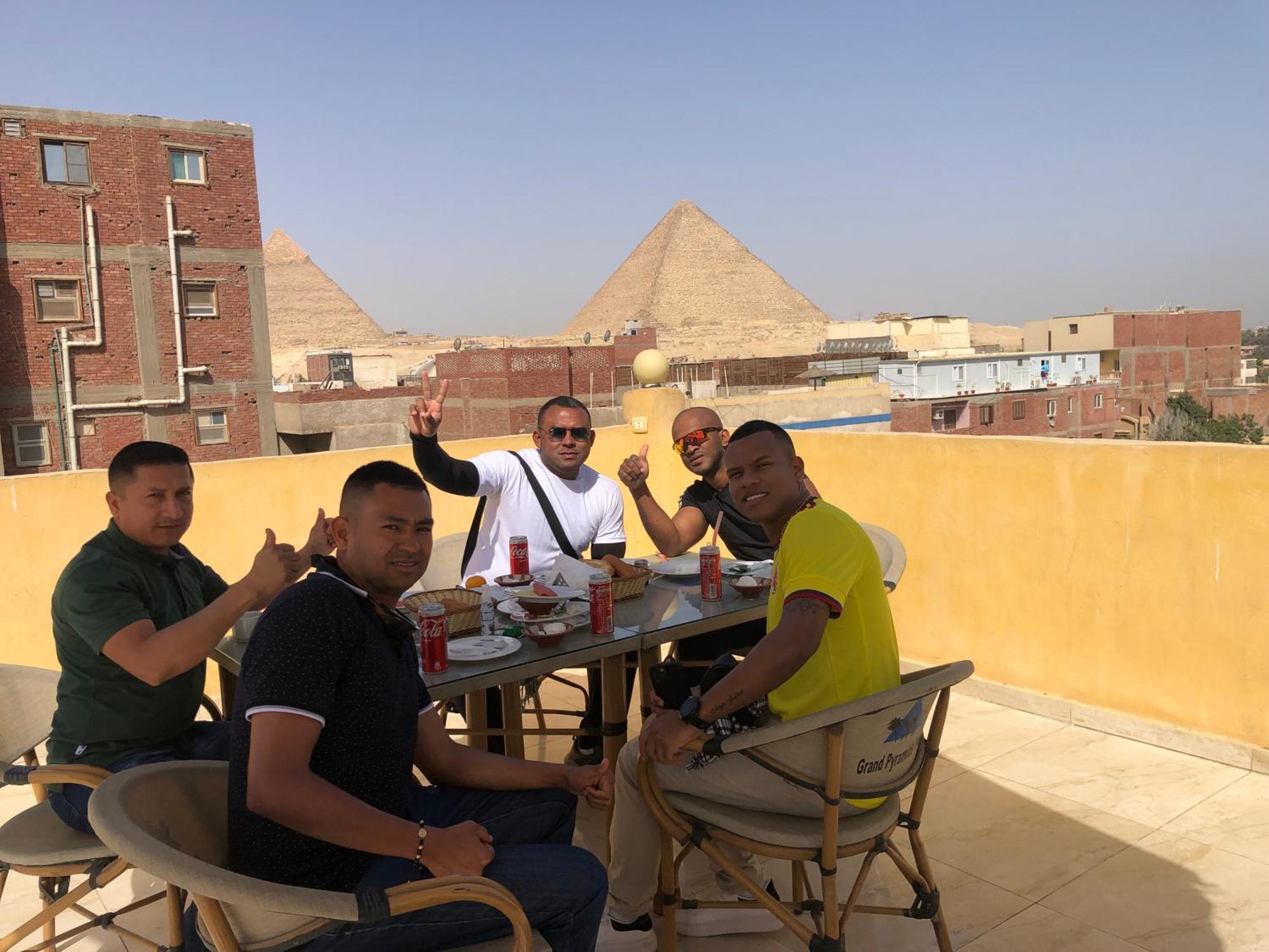 Grand Pyramid View Hotel Kafret el-Gabal Exterior foto