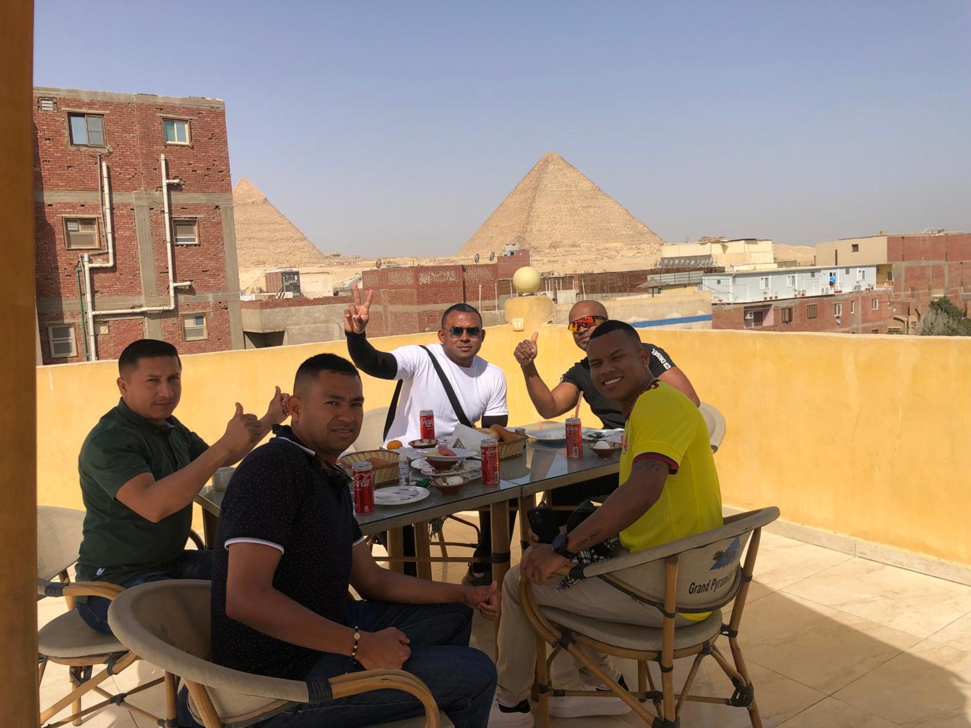 Grand Pyramid View Hotel Kafret el-Gabal Exterior foto