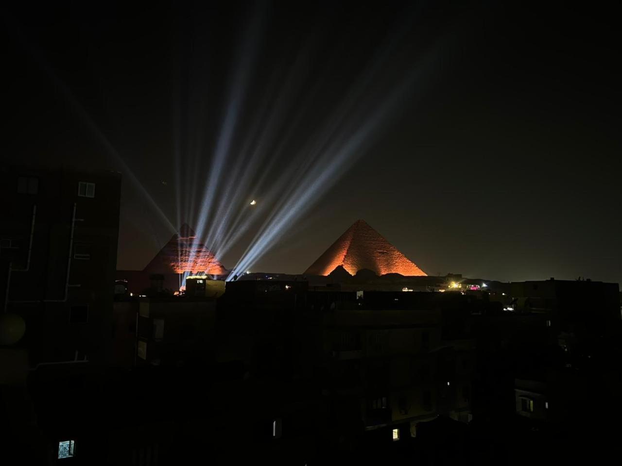 Grand Pyramid View Hotel Kafret el-Gabal Exterior foto