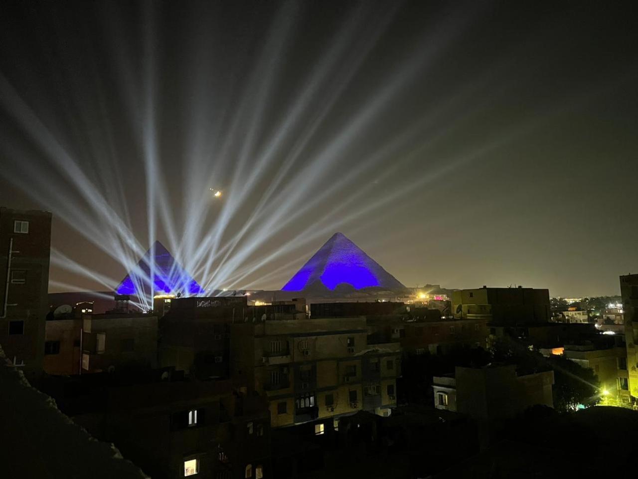Grand Pyramid View Hotel Kafret el-Gabal Exterior foto