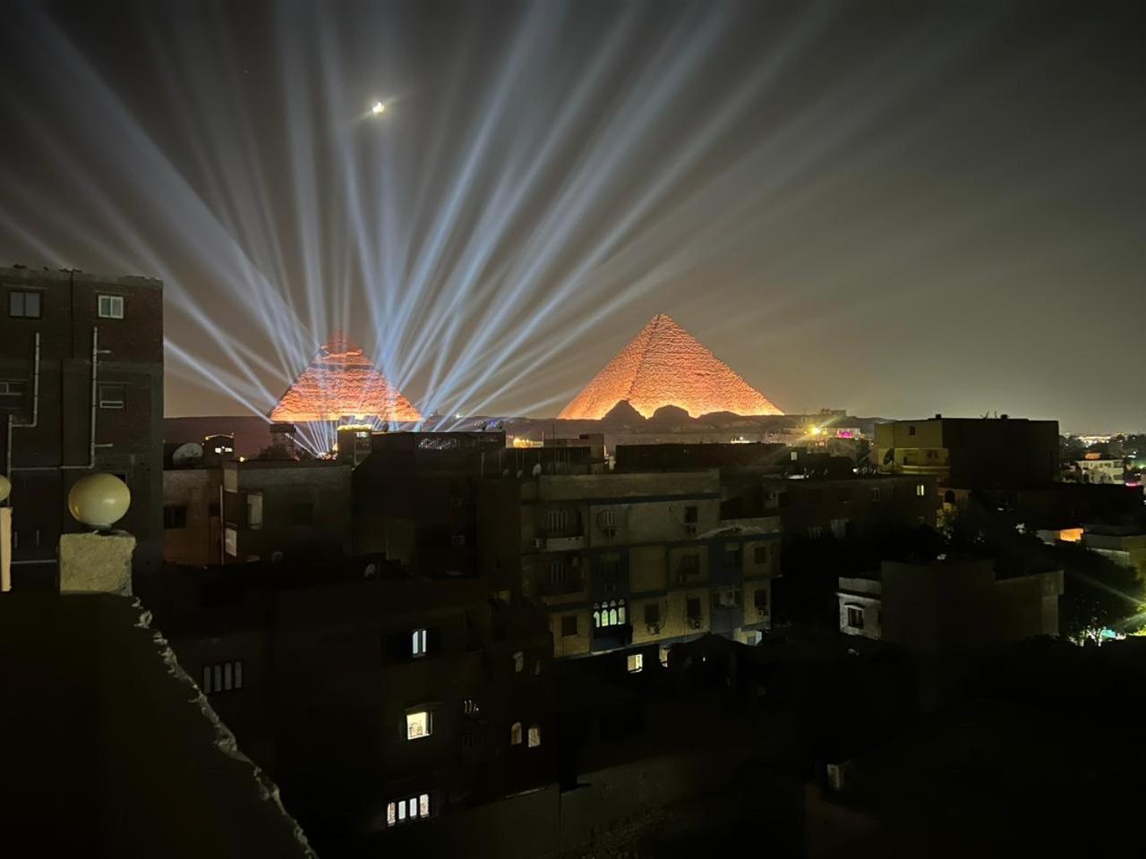 Grand Pyramid View Hotel Kafret el-Gabal Exterior foto